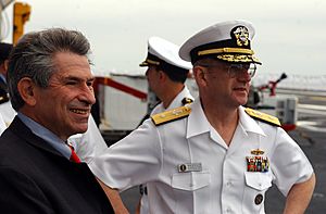 Wolfowitz USS Ronald Reagan