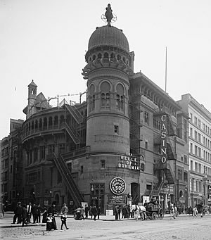 Casino Theatre, Broadway and 39th Street, Manhattan - crop