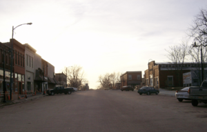 Downtown Baldwin City (2008)