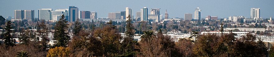 Downtown Skyline from Oak Hill (cropped)