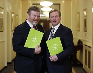 Enda Kenny and James Reilly 2013