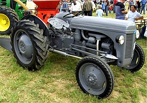 Ferguson Tractor on an exhibition