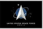 Flag of the United States Space Force (fringed)