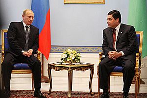 Gurbanguly Berdimuhammedow - Putin