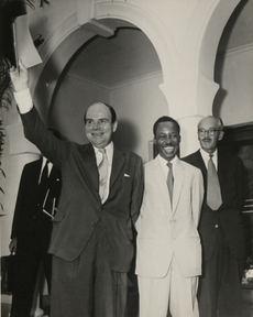 Iain Macleod and Julius Nyerere, 1961