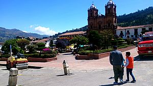 Central square of Mongua