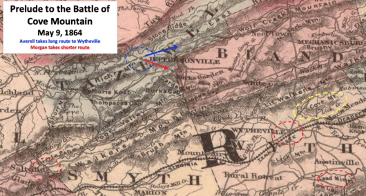 Prelude to Battle of Cove Mountain