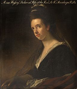 Rhoda Delaval, Anne Hussey Delaval (1737–1812), Lady Stanhope , Seaton Delaval, Northumberland, National Trust