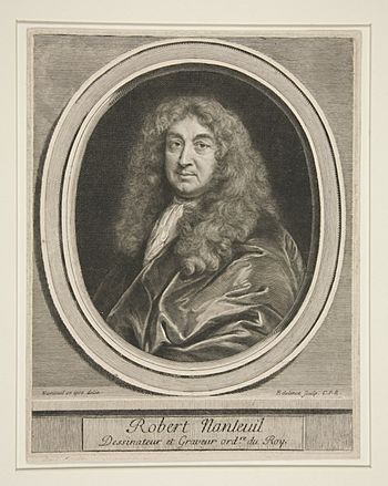 Robert Nanteuil by Gerard Edelinck