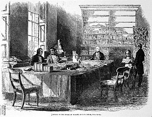 Sitting of General Board of Health, Whitehall, 1846 Wellcome L0023009
