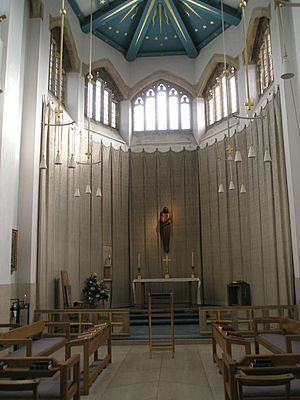 The beautiful Lady Chapel within the cathedral dedicated to the Holy Spirit at Guildford - geograph.org.uk - 1152425