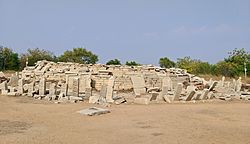 3rd century BCE to 7th century CE Sannathi Sannati Sonti ancient city archaeological site, Karnataka India - 65.jpg