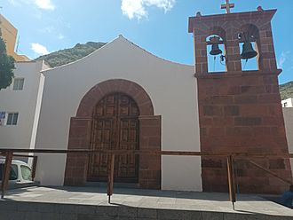 Fachada de la Iglesia de San Andrés, SC de Tenerife
