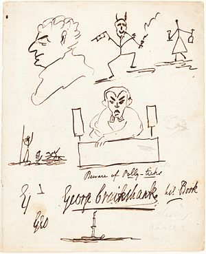George Cruikshank, Satirical Sketches, NGA 30665