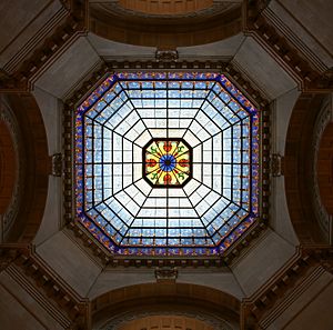 Indiana State Capitol dome 2
