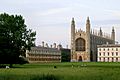 King's College Chapel from The Backs, Cambridge, UK