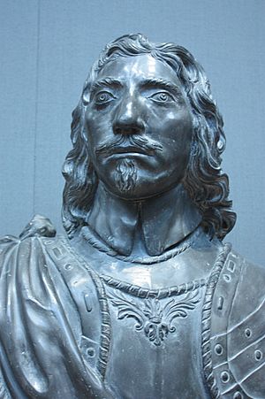 Lead bust of Thomas Fairfax, c.1650, National Portrait Gallery, London