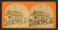 Life Saving Station, Rye Beach, from Robert N. Dennis collection of stereoscopic views