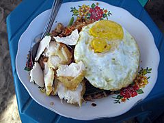 Nasi Goreng Ayam in Bali