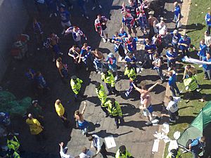 Piccadilly Police split Zenit and Rangers