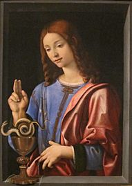 Piero di Cosimo (Piero di Lorenzo) - St. John the Evangelist, c. 1500