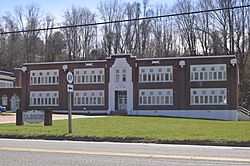 The former Pembroke School on U.S. Route 460