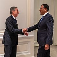 Secretary Blinken Meets With Nigerien President Bazoum in New York City (52370167613)