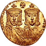 Solidus of Leo IV and Constantine VI