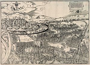 The Battle of Pavia (woodcut)