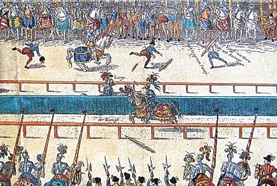 Tournament between Henry II and Lorges