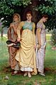 A Summer Shower, by Charles Edward Perugini