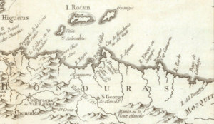 Bay Islands and coast of Honduras 1754