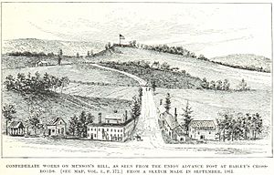 Confederate Works on Munson's Hill