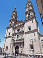 Fotografía de la fachada de la Catedral Basílica de San Juan de Los Lagos estado de Jalisco, México