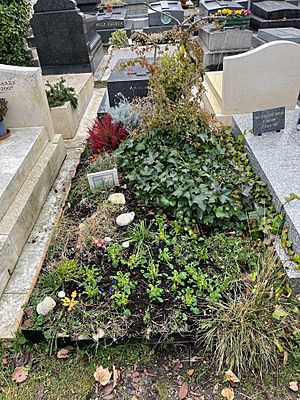 Grave of Jean BAUDRILLARD in Montparnasse Cemetery