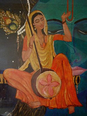 Meerabai painting