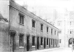 Queens' Lane, Cambridge Almshouses 1911