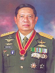 SBY military potrait