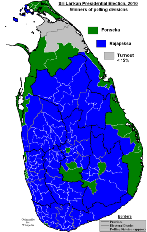 Sri Lankan Presidential Election 2010