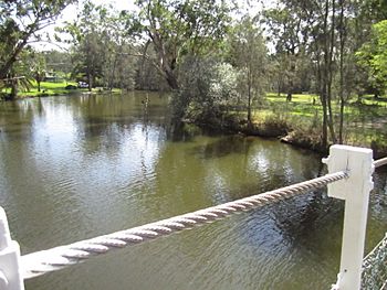 Swing bridge over dora creek.JPG