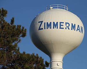 Zimmerman water tower
