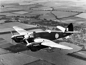 Aircraft of the Royal Air Force 1939-1945- Bristol Type 156 Beaufighter. MH4560