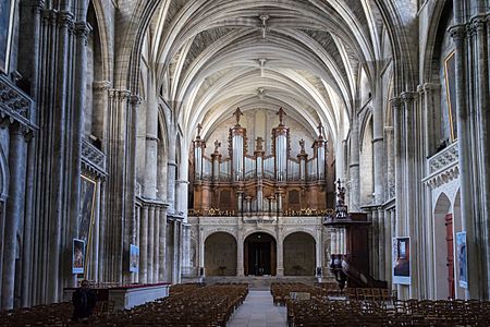 Bordeaux - Cathédrale St André - Orgue en tribune