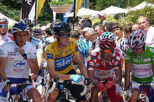 Critérium du Dauphiné 2011 - Départ Pontcharra