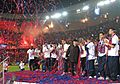 Fête Coupe de France, 6 mai 2006