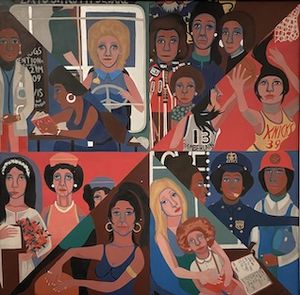 For the Women's House, 1971, Faith Ringgold at Brooklyn Museum 2023