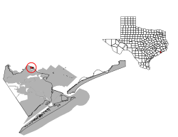 Location of Clear Lake Shores, Texas