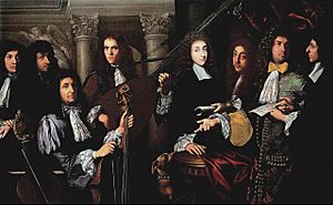 Il Prinicpe Ferdinando de' Medici con i suoi musici - Gabbiani