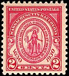 Massachusettes Bay Colony stamp 2c 1930 issue