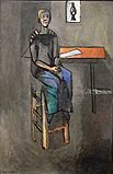 Matisse Woman on a high stool
